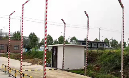 车辆喷雾消毒通道